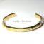 Fashion girls latest design model bracelet gold bangles