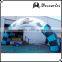 8m wide oxford cloth inflatable entrance archway, inflatable finish line arch for advertising