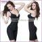 New Design Black Latex Strapless Women Body Shaper Slimming Bodysuit