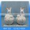 Cutely ceramic easter rabbit / bunny as easter decoration