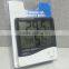 digital desk thermometer humidity meter max/min fahrenheit celsius display HTC-1