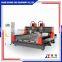 High Production Double 5.5 KW Spindle Stone CNC Router Machine Also Can Do Metal Wood With Feeding Wheels 1300*2500MM