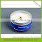 3% Citronella oil wooden wick garden candles