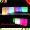 led light up curves bar counter with LED RGB light changing