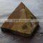 Natural Polished Malachite Display Crystal pyramid for decoration