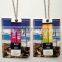 hangtag with 2tags and metal bead chain