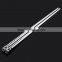 FDA High quality silver plated sterling chopsticks wholesale flatware with rose unique head for hotel household gift dealer