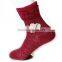 100% Cotton Knitted Womens Colourful Socks Manufacturing