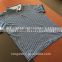 high quality indigo stripe knitted denim rib