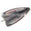 Unisex elephant leather zipper wallat clutch bag ,exotic leather travel wallet made in Guangzhou