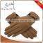 Cheap Yellow Blue Touch Screen Cashmere Wool Glove For Lady