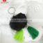 Beautiful tassels pompom keychain maker