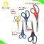 All purpose soft comfort grip handle good quality straight scissors set