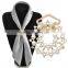 women's brooch / rhinestone brooch / pearl brooch for wedding invitation