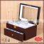 High End Design glossy unique wooden coin display box