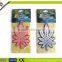 advertising hanging paper car air freshener
