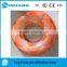 pvc inflatable swimming ring, CMYK printing plastic water tube float adult ring