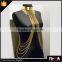 Vintage Choker Chain Necklace,Tassel Body Chain,Multi Gold Body Chain Jewelry