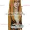 High quality chinese hair ombr shop online in china long straight yellow synthetic women hair wig