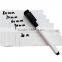 Magnetic Dry Erasable Label Flexible magnet with PET Office private label