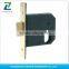 round square steel forend magnetic night latch deadbolt 25mm backset balcony british mortise door lock body