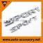 Custom 3d car sticker self-adhesive chrome letters