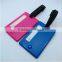 hot sale candy color hotel fashion custom luggage tag/custom hotel key tags/custom leather luggage tags