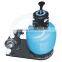 JAZZI 2016 Hot Sale Swimming Pool Bobbin Wound Sand Filter With Pump 041217-041022