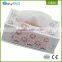 Custom fancy design iron metal embossing decorate car facial tissue box
