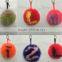 wholesale for handbag number fox fur balls keychain