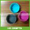 Eco-friendly colorful premium silicone rubber high temperature heat resistant round design ashtray