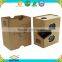 China cheap 3d Google cardboard V 2 glasses custom cardboard vr