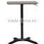 Movable sit to stand laptop table for office
