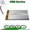 lithium-ion polymer battery 3.7V in rechargeable batteries for power bank car phone machine