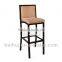 Modern BH-BC8263 imitation wood metal bar stool high chair