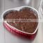 Valentine's Day Durable Packaging Heart Shaped Foil Bake Pan
