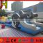 New 2016 shark inflatable obstacle course/ outdoor inflatable obstacle course