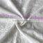 2016 plain white flower cotton fabric, cotton fabric for t-shirt