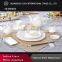 High quality royal style ceramic dinner sets