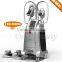 (3/4 cryo handles) cellulite suction massager vacuum cryolipolysis slimming equipment
