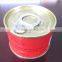 2016 new stock Canned tomato paste dealt with cold break with easy open lid