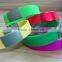 Blank silicone id bracelet with 2 jaws buckle