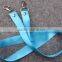 Shenzhen city factory bright single color silk-screen polyester lanyard