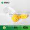 free sample China factory price hot sale honey colored squeeze bottles with silicone valve cap
