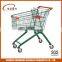 four wheels trolley for supermarket with kid seat