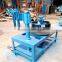 Rubber cutter combined with rubber strip cutting machine to deal with waste rubber