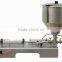 Semi automatic 100-1000ml filling machine for cream and liquid/stock in factory