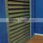 6'8" Tall Louver Louver Primed Interior Wood Door Slab/Internal MDF White Prime painting /Solid Wood Door