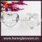vintage glass flower candle holder