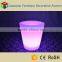 Fashionable rechargable led flower pot/Led round flower pot/Small led flower pot